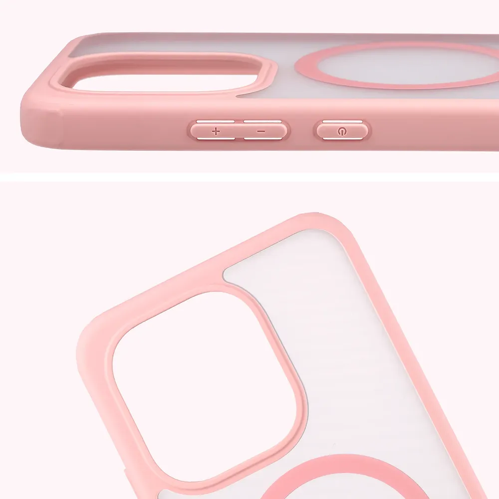 Pełne wycięcie i podwyższone krawędzie aparatu w etui Bizon Case MatteO do Xiaomi Redmi Note 17 Pro 5G