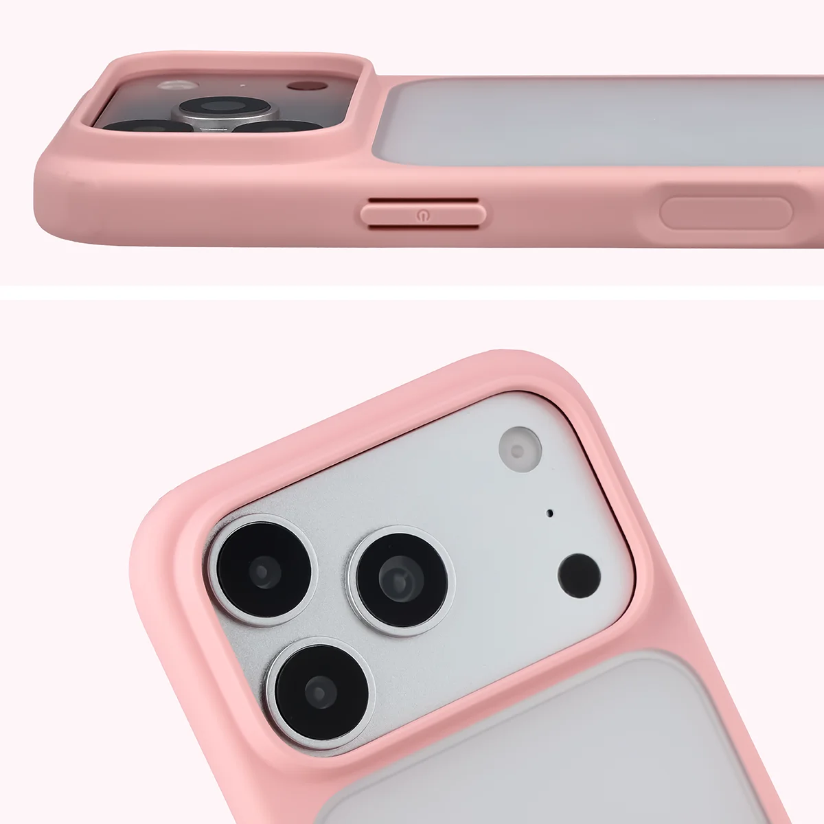 Wycięcie na aparat, wzmocnione narożniki do iPhone 18 Pro / 17 Pro