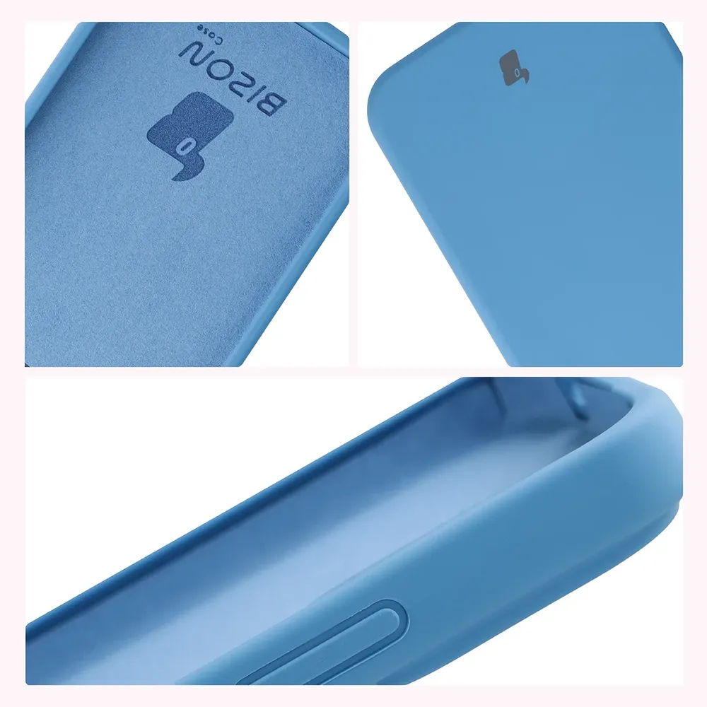 Konstrukcja etui Bizon Soft Case: zintegrowane osłony, podwyższone krawędzie i wyściółka z mikrofibry do Xiaomi Redmi Note 17 Pro 5G