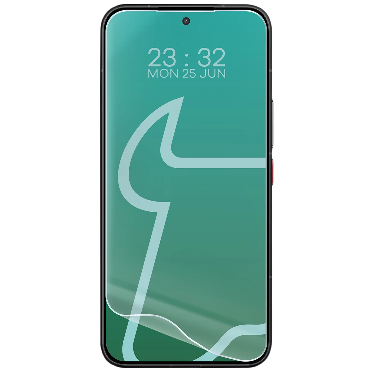 Folia hydrożelowa do Xiaomi POCO F9 Ultra obok telefonu