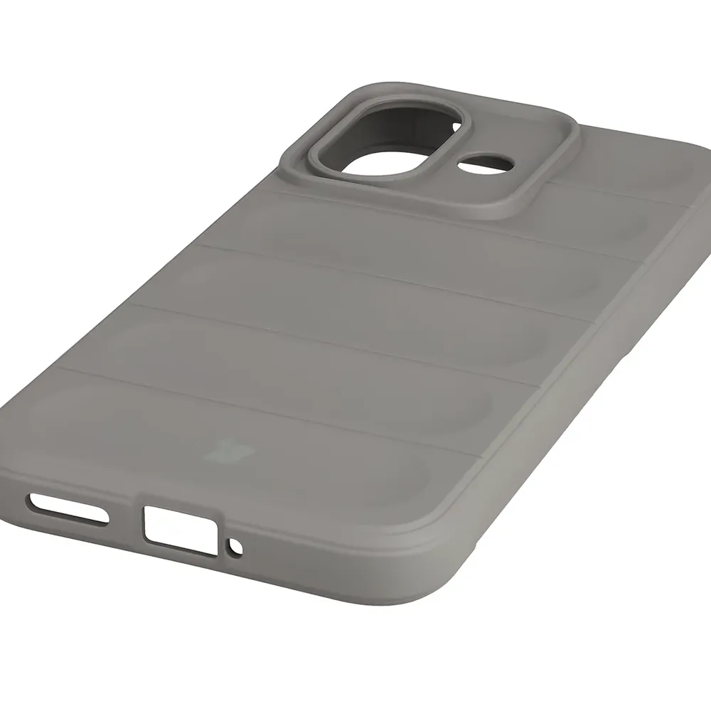 Precyzyjne wycięcia i kompatybilność z ładowaniem indukcyjnym w etui Bizon Case Tur do Xiaomi Redmi Note 17 Pro 5G