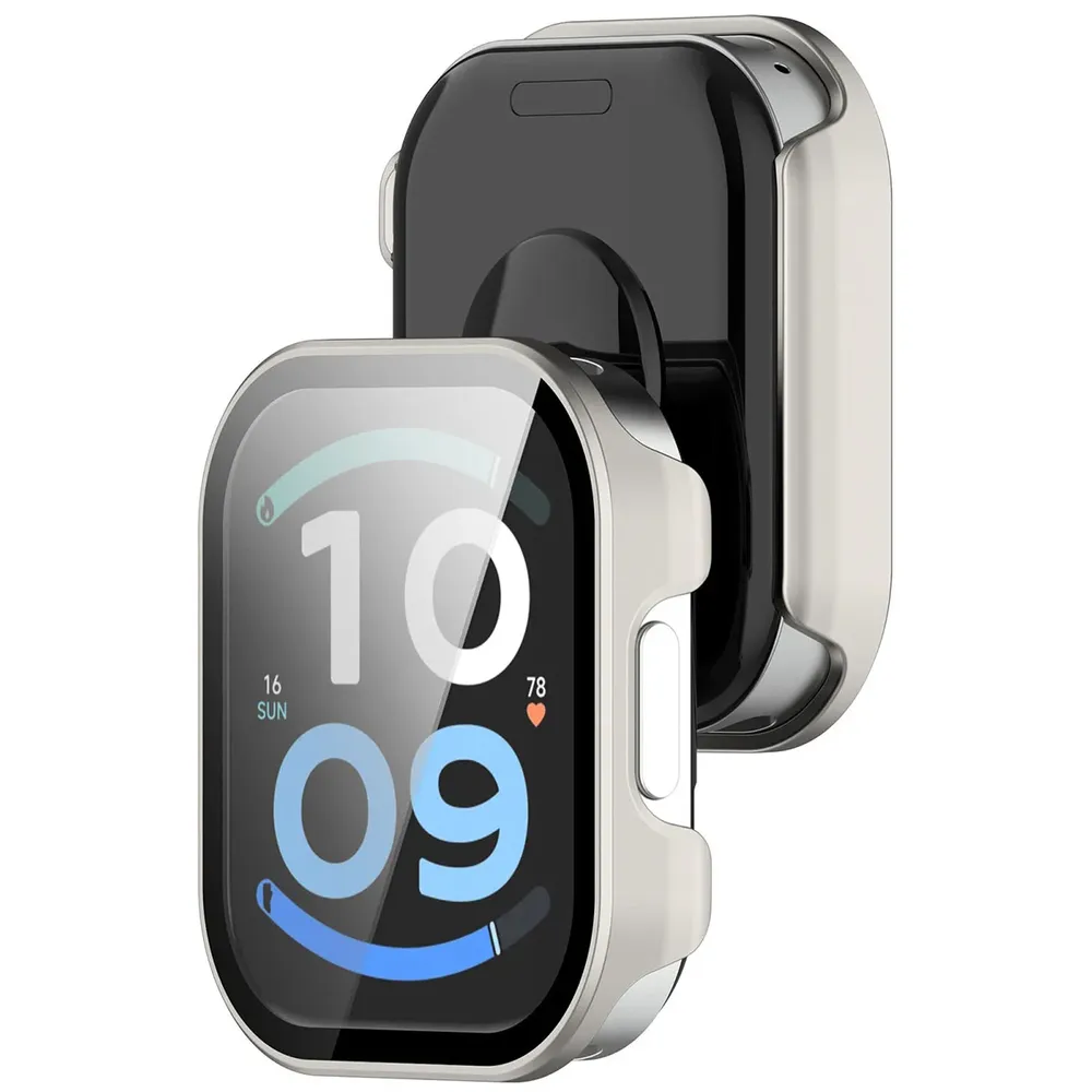 Etui z wbudowanym szkłem Bizon Case Watch Adamo do Xiaomi Redmi Watch 6 Active