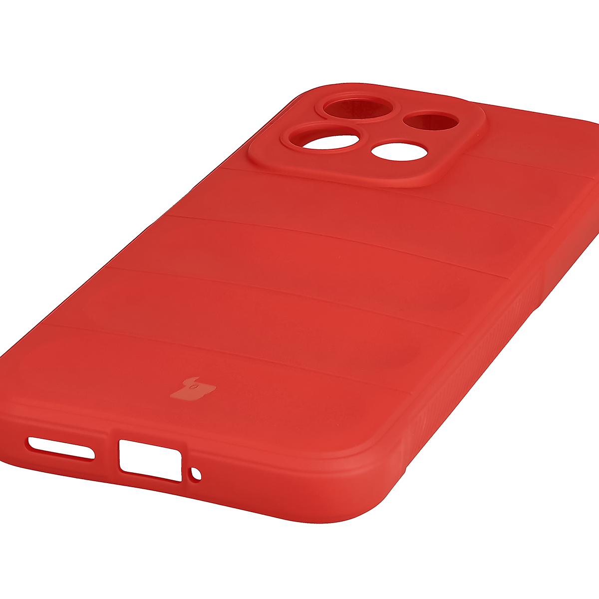 Precyzyjne wycięcia i kompatybilność z ładowaniem indukcyjnym w etui Bizon Case Tur do Xiaomi Redmi 17 5G / 4G