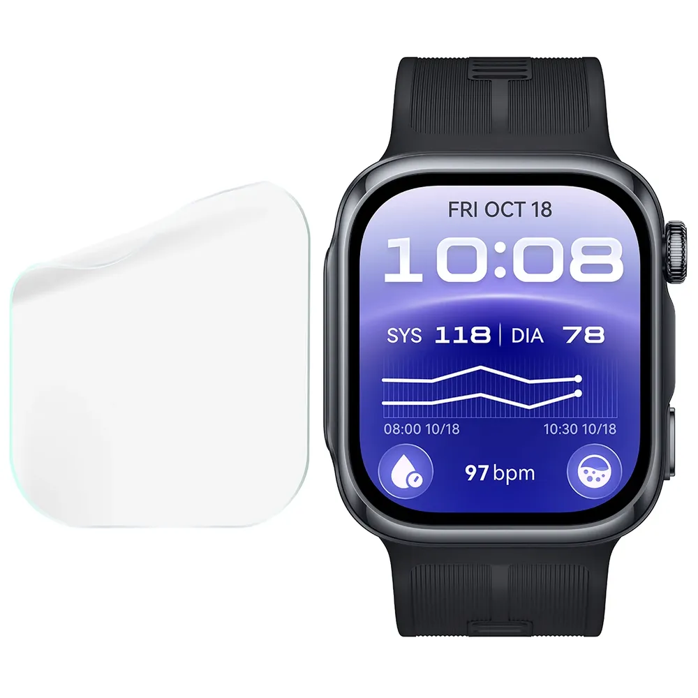 Bizon Watch Film Hydrogel Duo w zestawieniu z Huawei Watch D3!