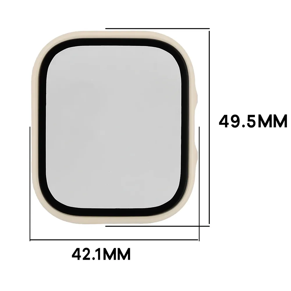 Wymiary etui Bizon Case Watch Adamo do Xiaomi Redmi Watch 6 Lite