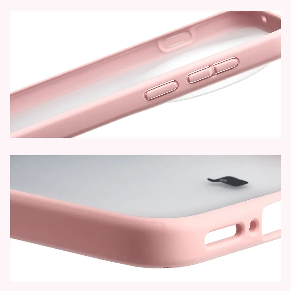 Wzmocnione narożniki i podwyższone ranty ekranu w etui Bizon Case Angelo do Vivo X500 Pro Max