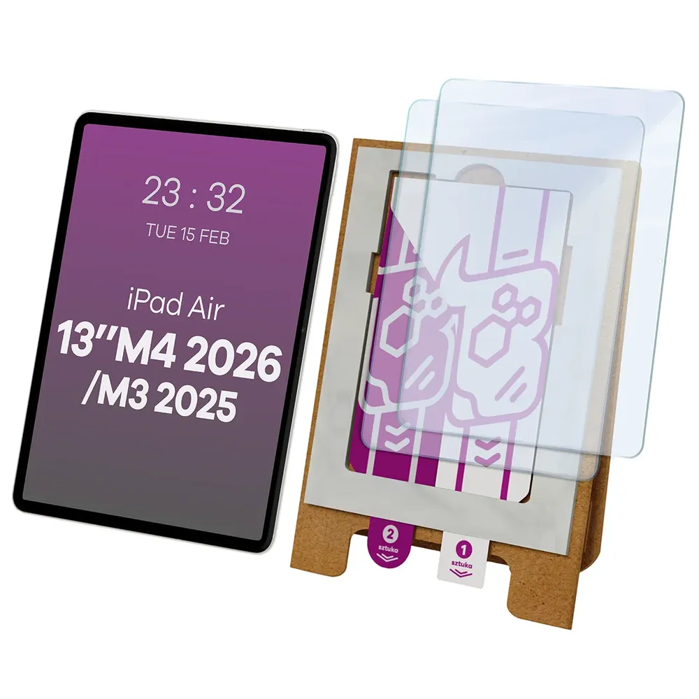 Aplikator Bizon Eplikator Tab Hybrid Mule do łatwej aplikacji ochrony ekranu dla Apple iPad Air 13 M4 2026 / M3 2025