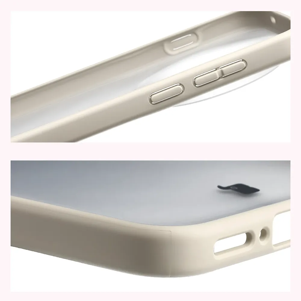 Wzmocnione narożniki i podwyższone ranty ekranu w etui Bizon Case Angelo do Vivo X500 Pro Max