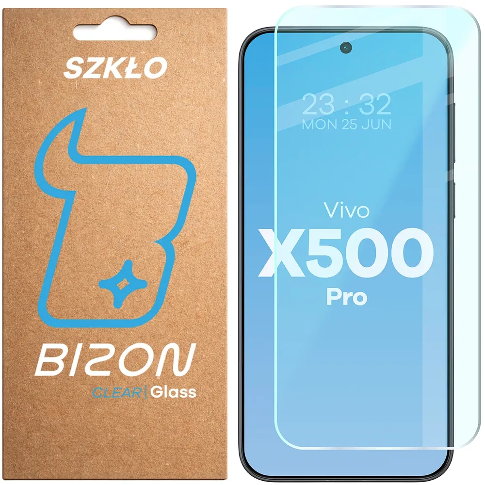 Szkło hartowane Bizon Glass Clear do Vivo X500 Pro