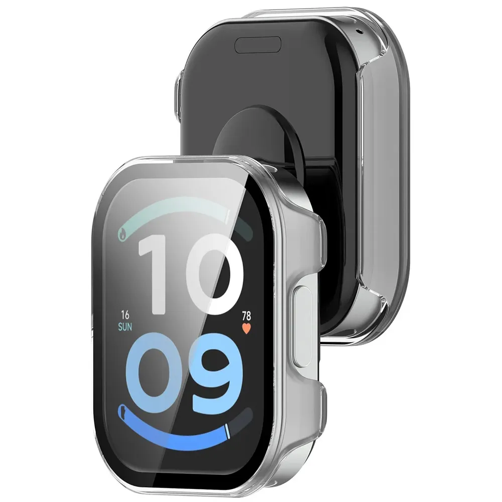 Etui z wbudowanym szkłem Bizon Case Watch Adamo do Xiaomi Redmi Watch 6 Active