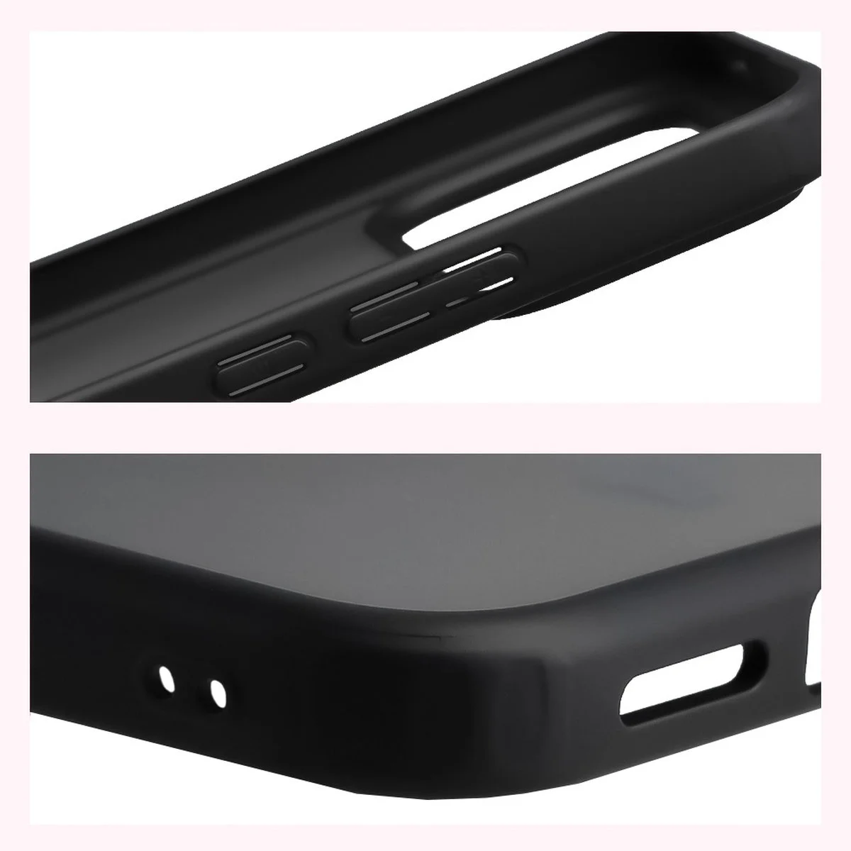 Wzmocnione narożniki i podwyższone ranty ekranu w etui Bizon Case Angelo do Xiaomi POCO F9 Ultra