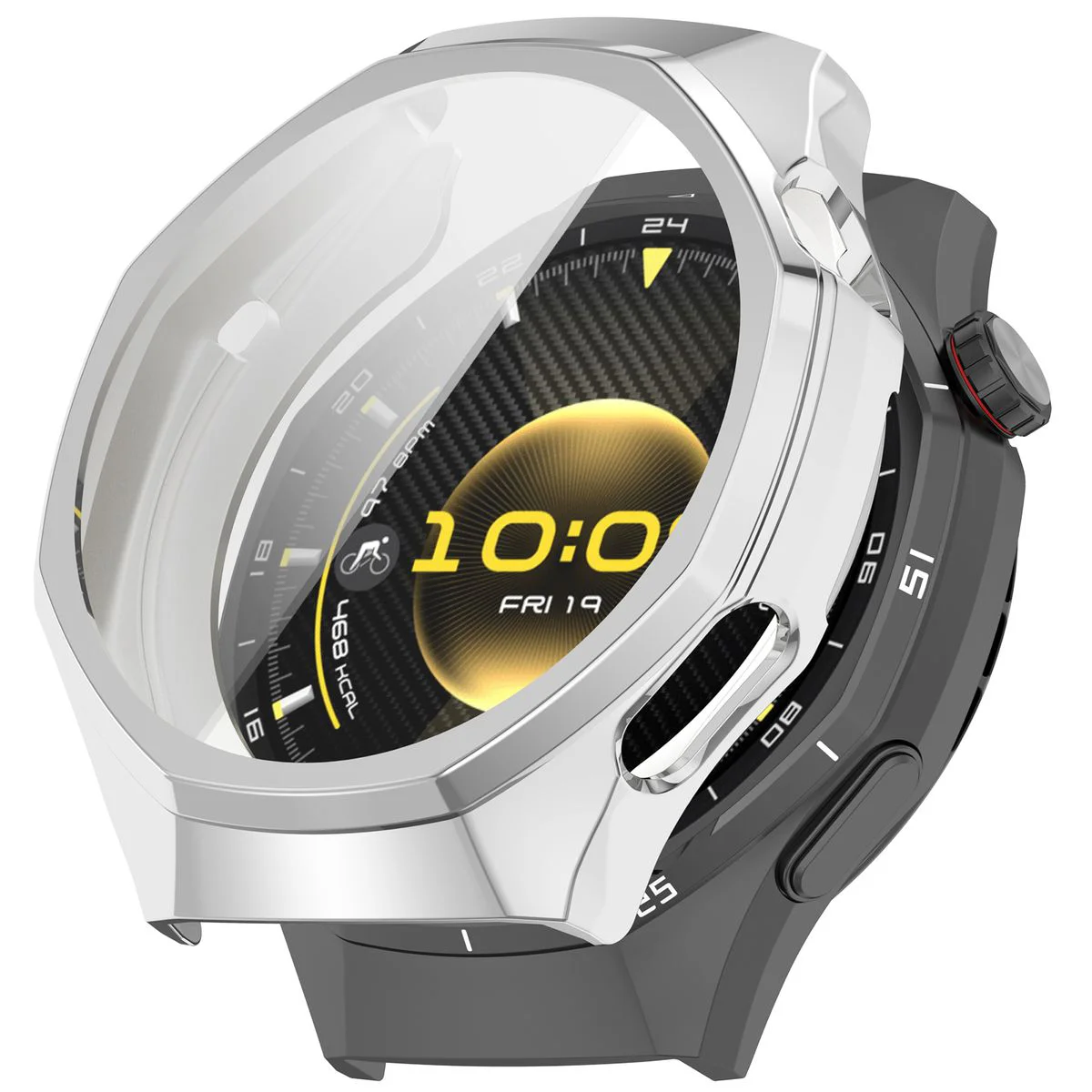 Front oraz tył Bizon Case Watch Felipe dla Huawei Watch GT 7 Pro 46 mm