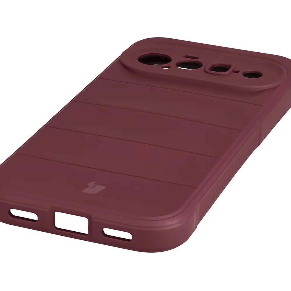 Precyzyjne wycięcia i kompatybilność z ładowaniem indukcyjnym w etui Bizon Case Tur do Google Pixel 11
