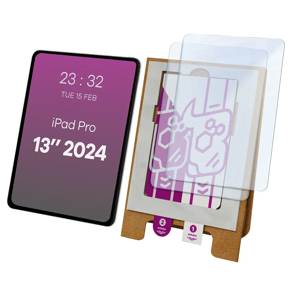 Aplikator Bizon Eplikator Tab Hybrid Mule do łatwej aplikacji ochrony ekranu dla Apple iPad Pro 13 M4 2024