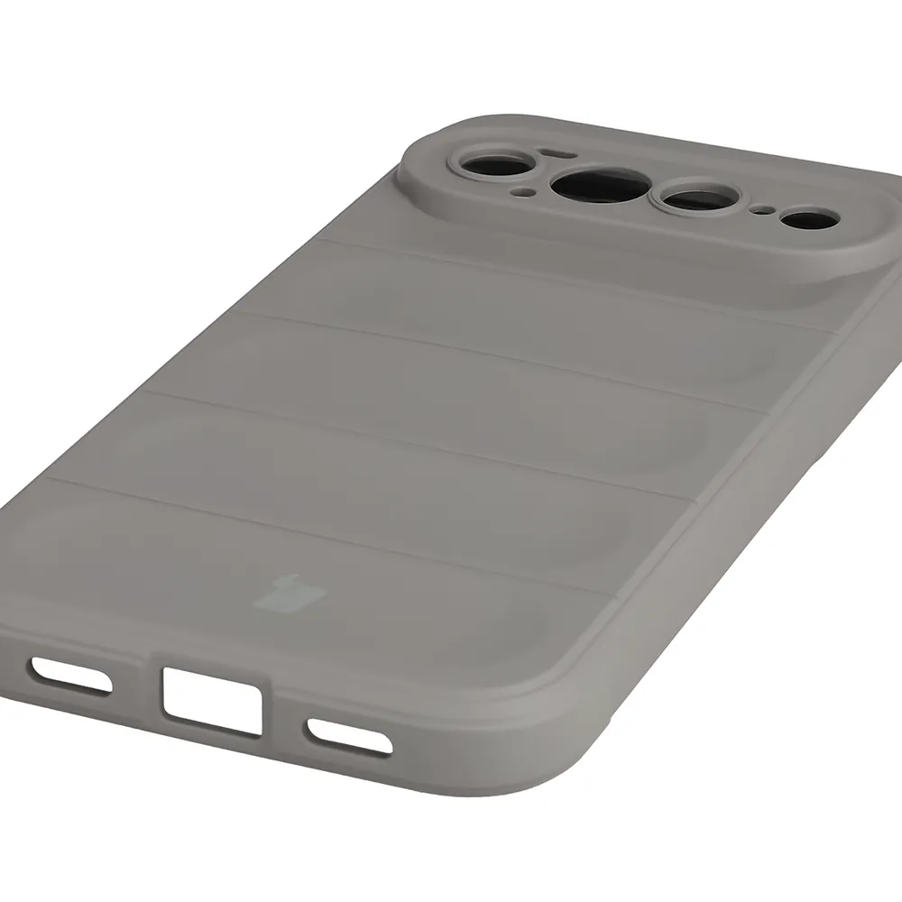 Precyzyjne wycięcia i kompatybilność z ładowaniem indukcyjnym w etui Bizon Case Tur do Google Pixel 11 Pro XL