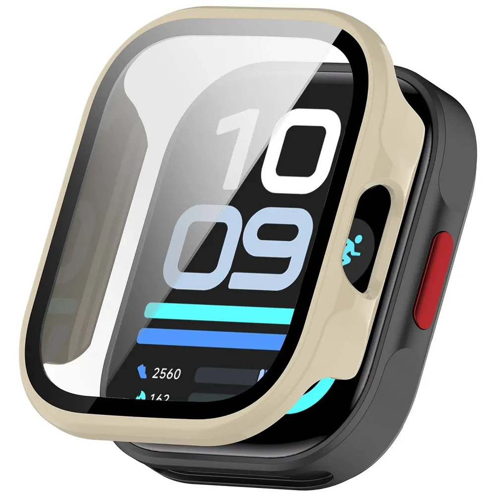 Wizualizacja nakładania etui Bizon Case Watch Adamo do Xiaomi Redmi Watch 6 Lite