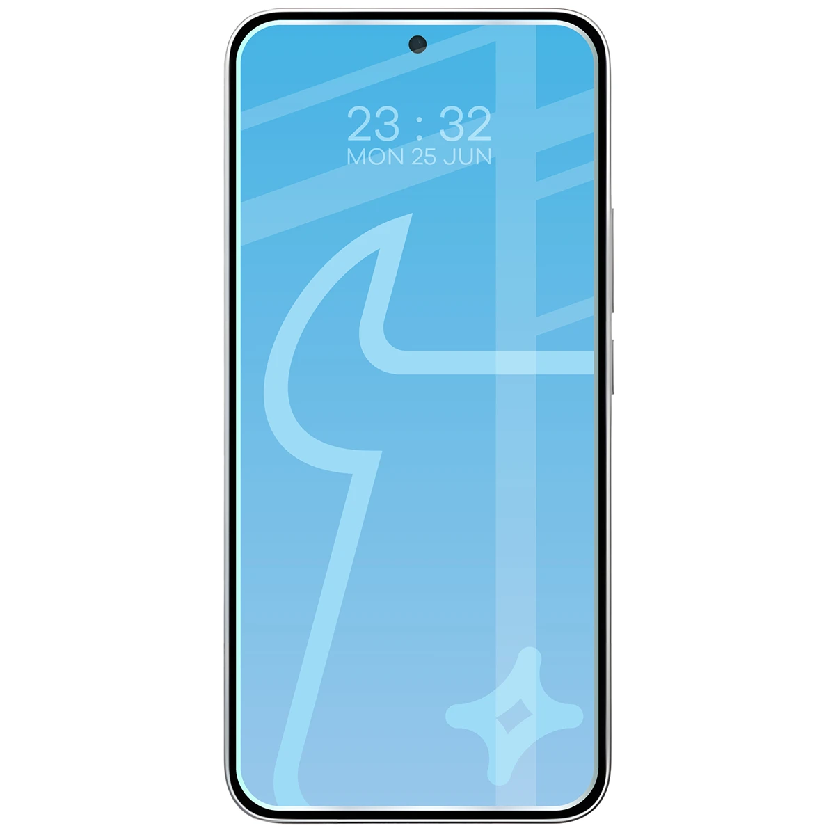 elefon z nałożonym szkłem Bizon Glass Clear do Xiaomi Redmi Note 17 Pro 5G / Max 5G