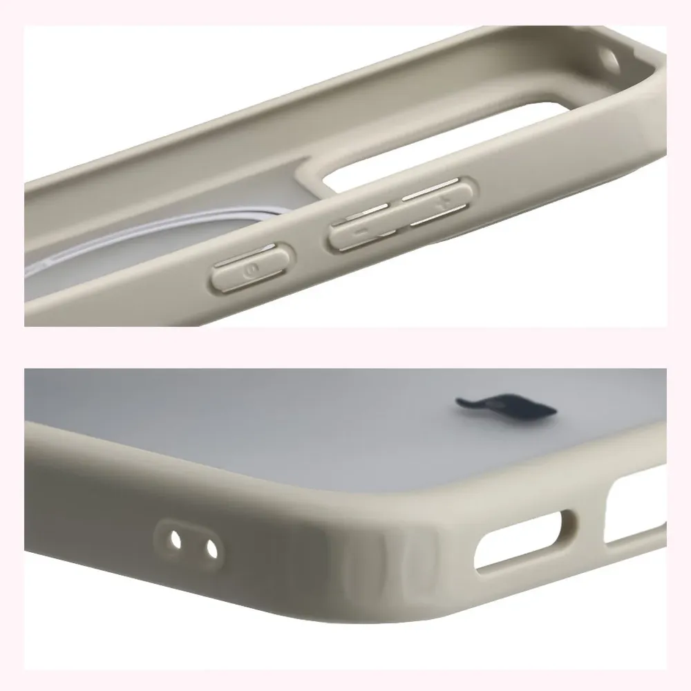 Wzmocnione narożniki i podwyższone ranty ekranu w etui Bizon Case MatteO do Xiaomi POCO F9 Pro