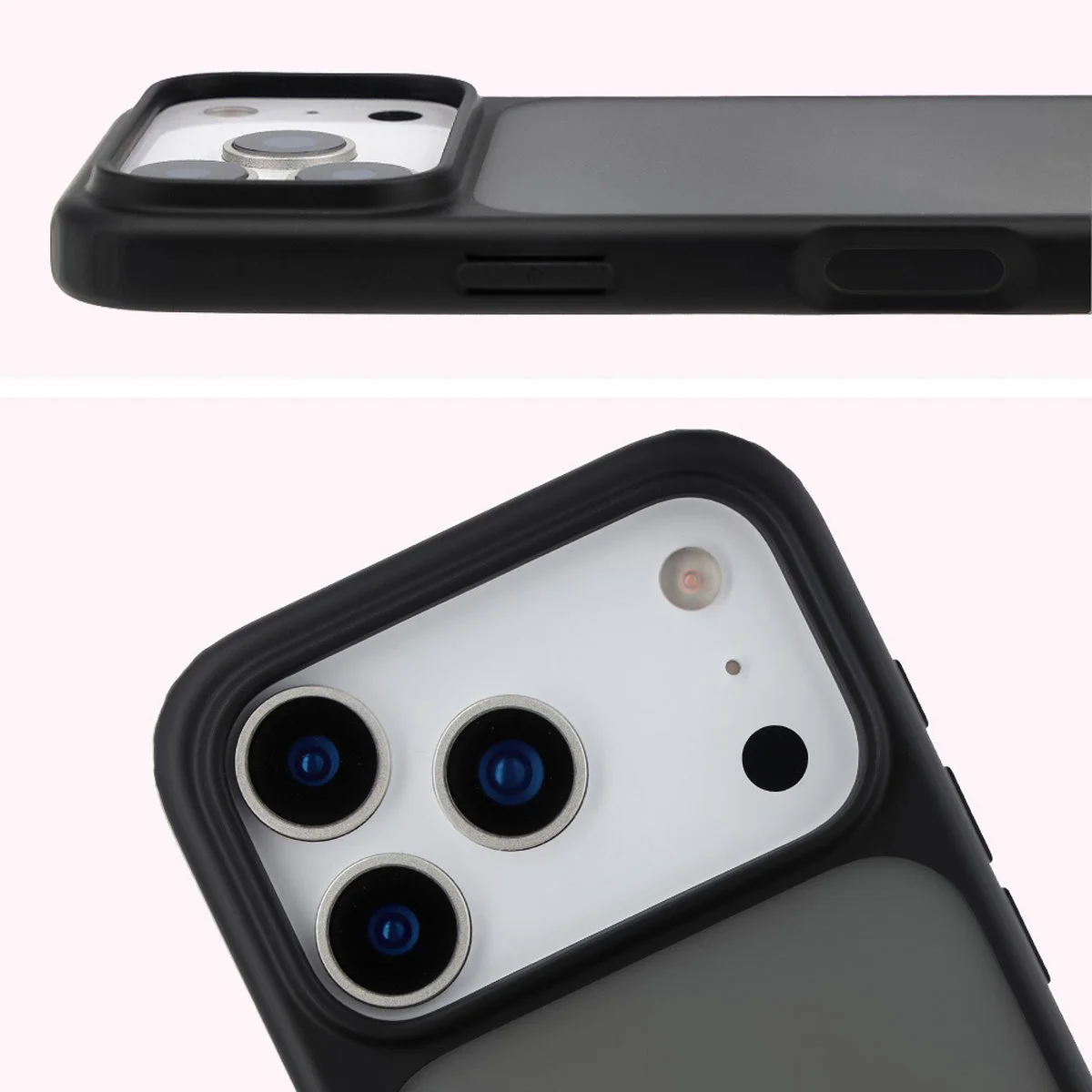 Wycięcie na aparat, wzmocnione narożniki do iPhone 18 Pro / 17 Pro