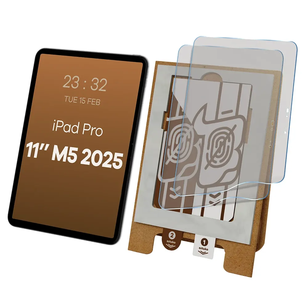 Aplikator Bizon Eplikator Tab Film Matte do łatwej aplikacji ochrony ekranu dla Apple iPad Pro 11 M5 2025