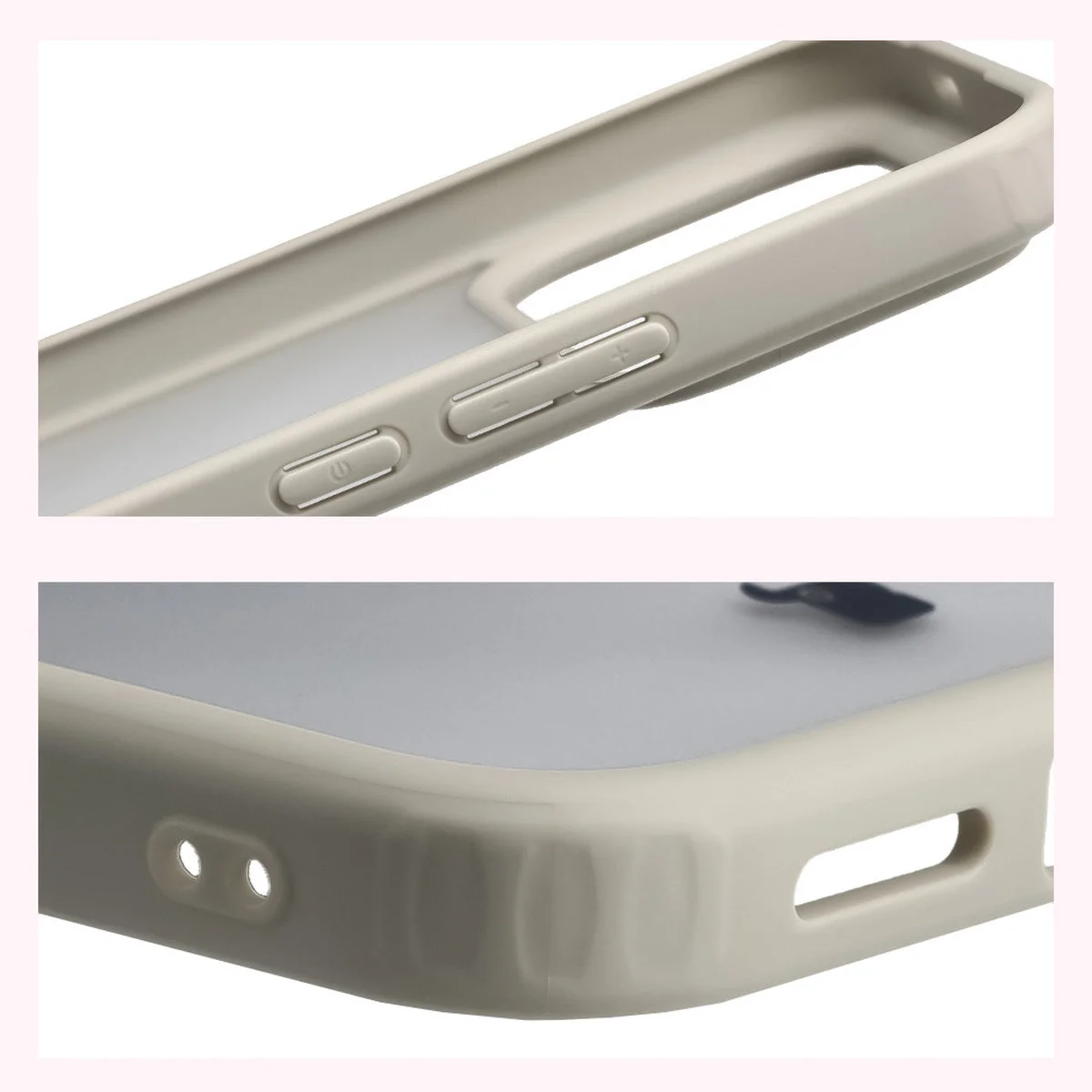 Wzmocnione narożniki i podwyższone ranty ekranu w etui Bizon Case Angelo do Xiaomi POCO F9 Ultra