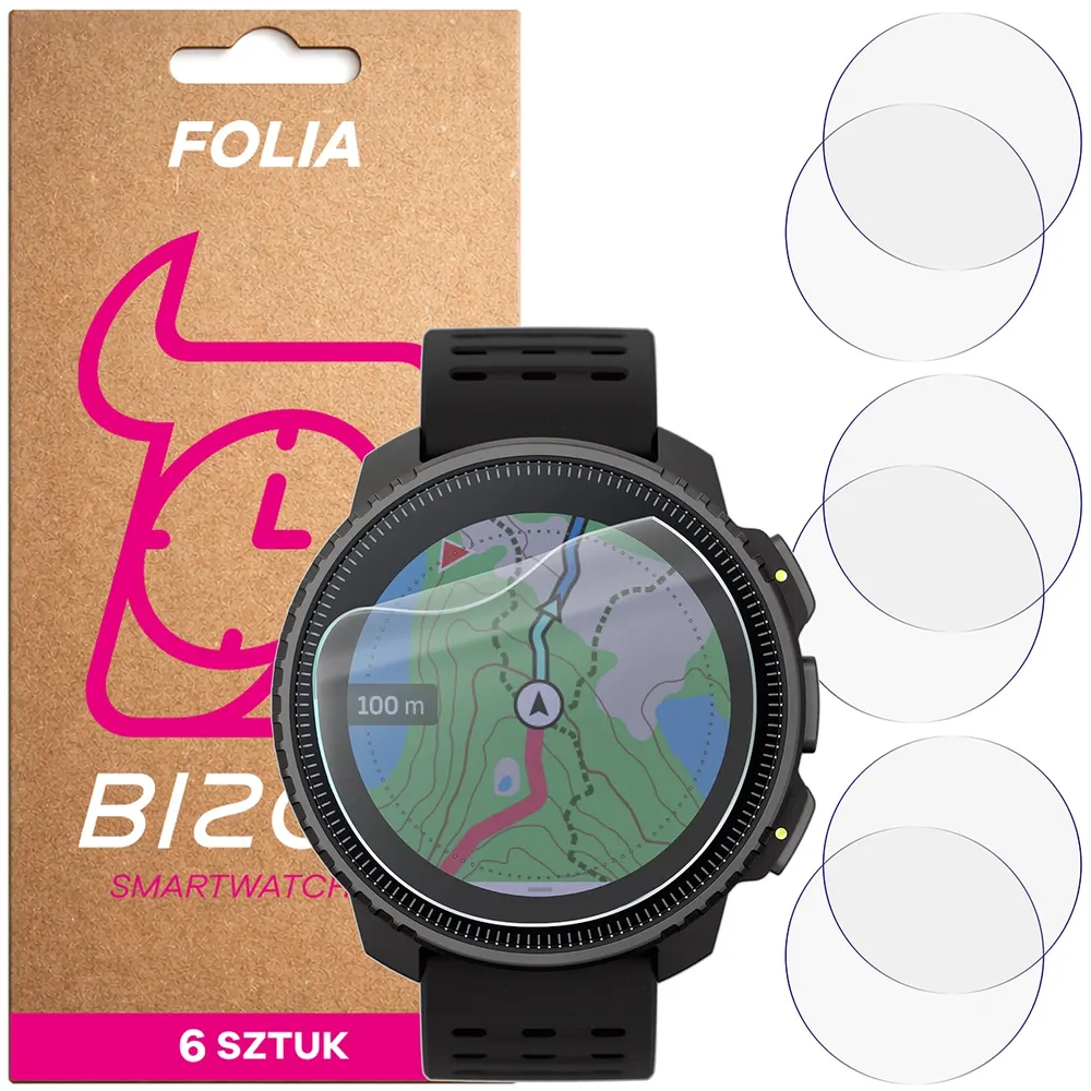 Folia hydrożelowa Bizon Watch Film HydroFlex dla Suunto Vertical