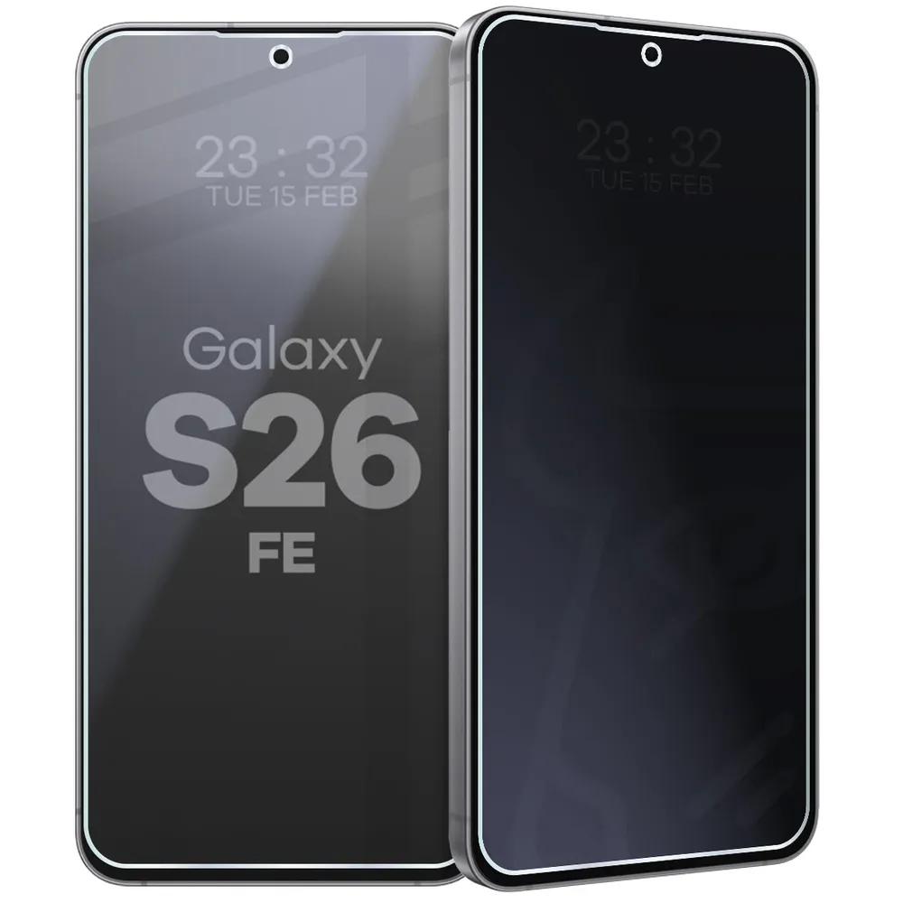 Szkło hybrydowe prywatyzujące Bizon Hybrid Shadow do Galaxy S26 FE