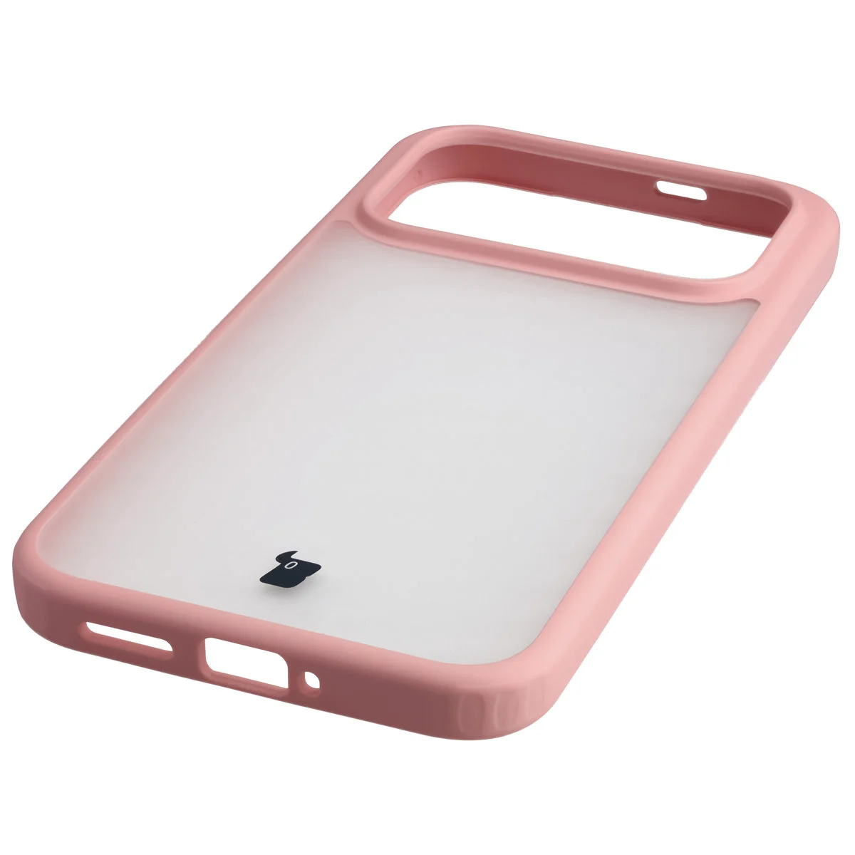 Zintegrowane przyciski, wycięcia i hybrydowy materiał w etui Bizon Case Angelo do Xiaomi POCO F9 Ultra