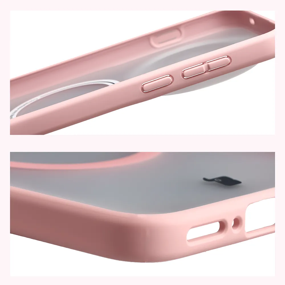 Wzmocnione narożniki i podwyższone ranty ekranu w etui Bizon Case MatteO do Vivo X500 Pro Max
