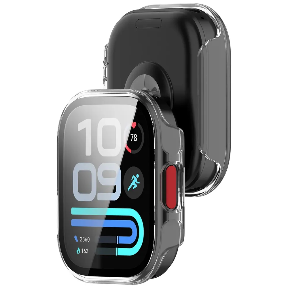 Etui z wbudowanym szkłem Bizon Case Watch Adamo do Xiaomi Redmi Watch 6 Lite