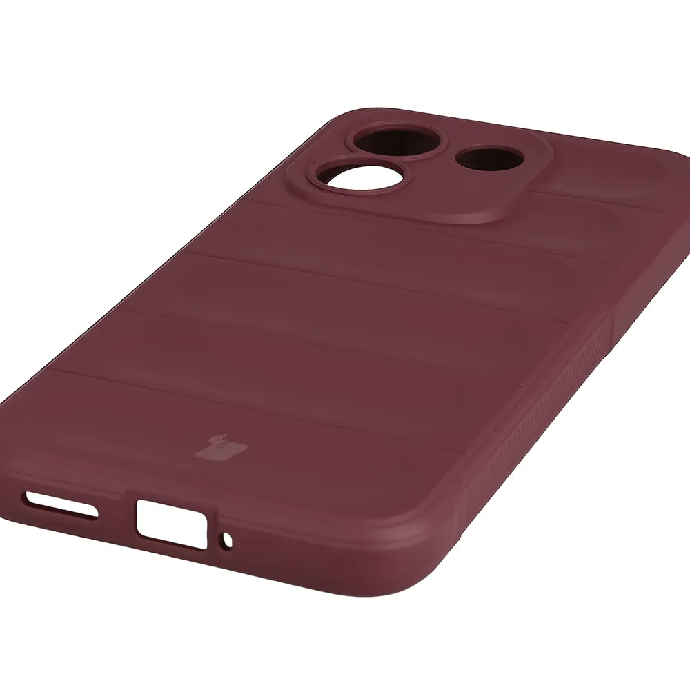 Precyzyjne wycięcia i kompatybilność z ładowaniem indukcyjnym w etui Bizon Case Tur do Xiaomi Redmi Note 17 Pro Max 5G