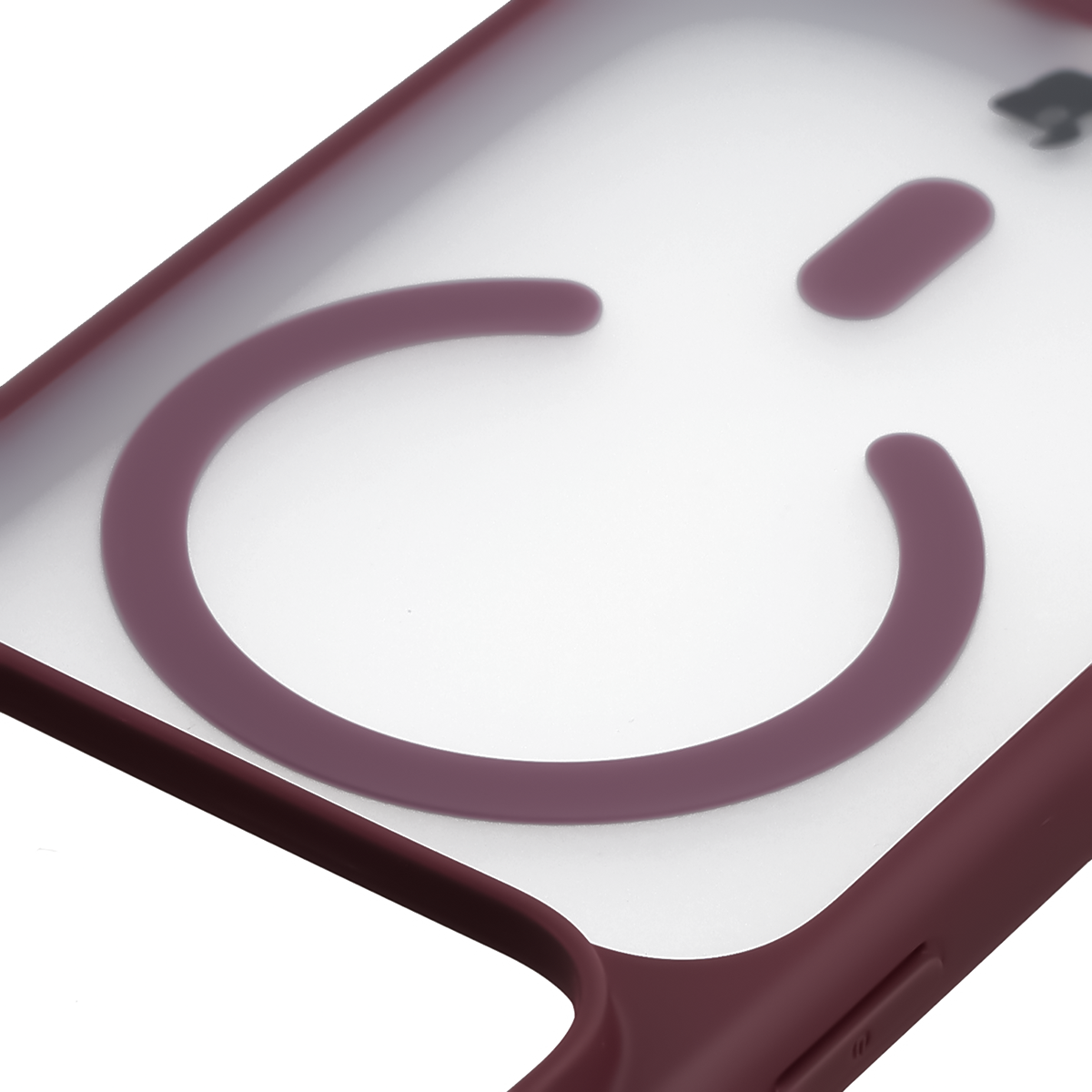 Pierścień magnetyczny w etui Bizon Case MatteO do iPhone 18 Pro Max / 17 Pro Max