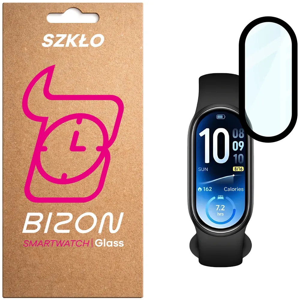 Szkło hybrydowe na smartwatch Bizon Glass Watch Edge dla Xiaomi Smart Band 11