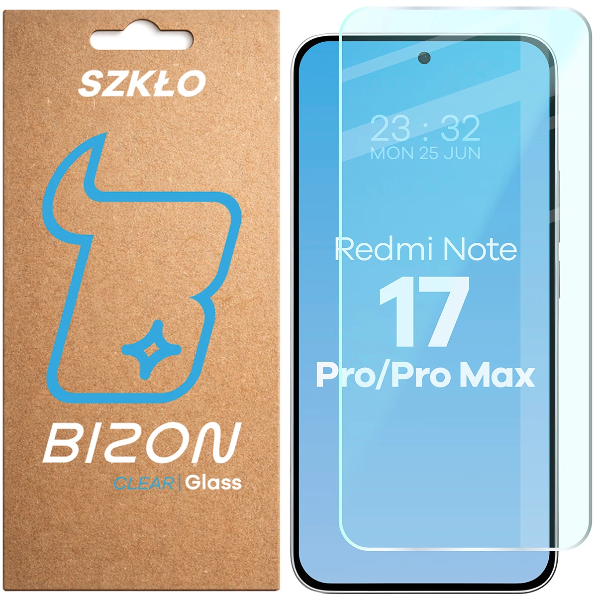 Szkło hartowane Bizon Glass Clear do Xiaomi Redmi Note 17 Pro 5G / Max 5G