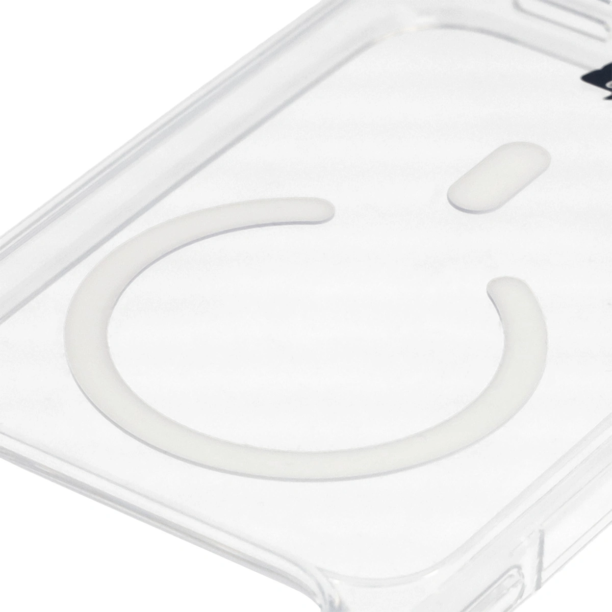 Pierścień magnetyczny w etui Bizon Case CrystalO do iPhone 18 Pro Max / 17 Pro Max