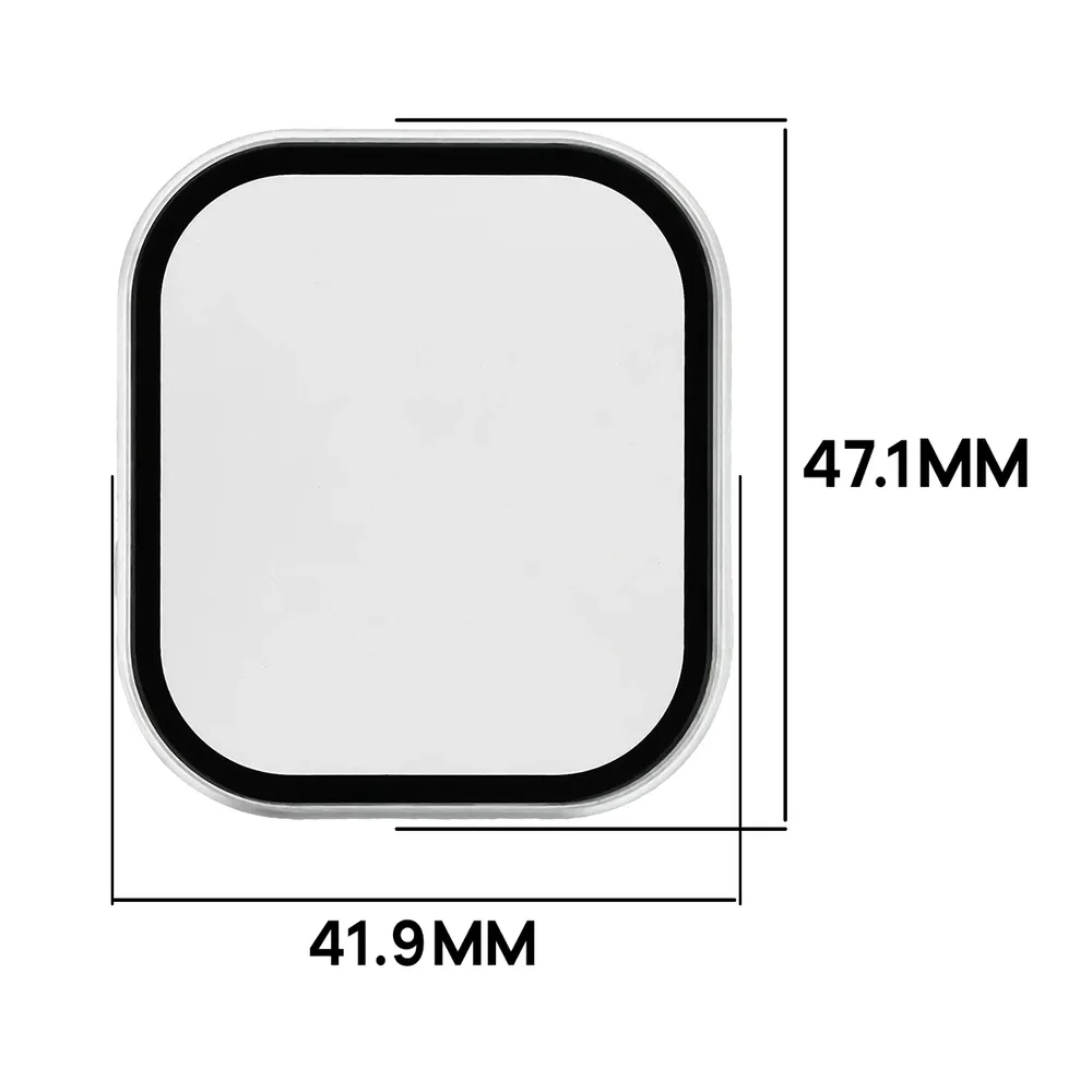Wymiary etui Bizon Case Watch Adamo do Xiaomi Redmi Watch 6 Active
