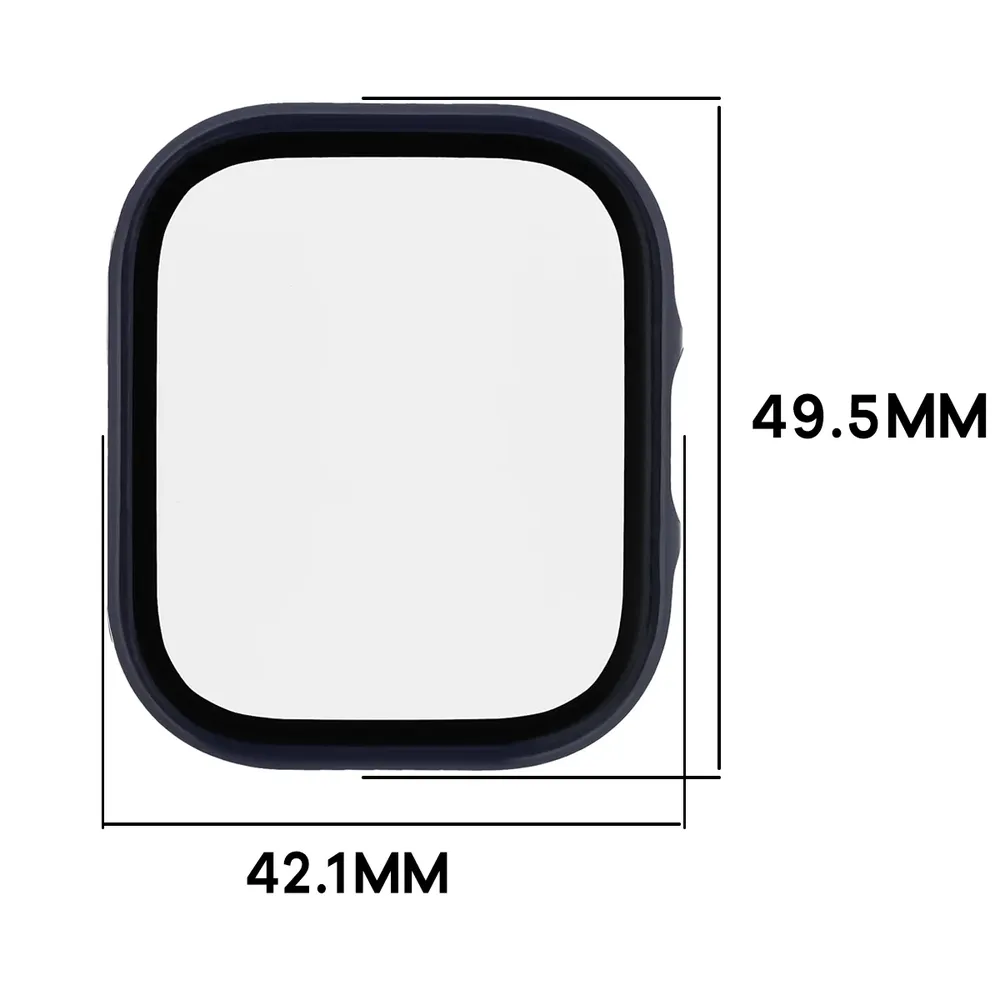 Wymiary etui Bizon Case Watch Adamo do Xiaomi Redmi Watch 6 Lite