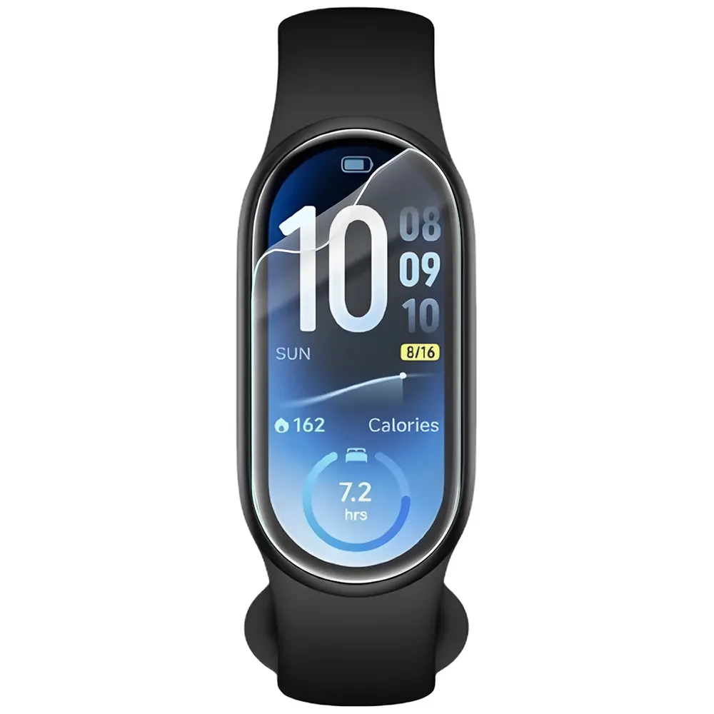 Folia hydrożelowa Bizon Watch Film HydroFlex do Xiaomi Smart Band 11 na zegarku
