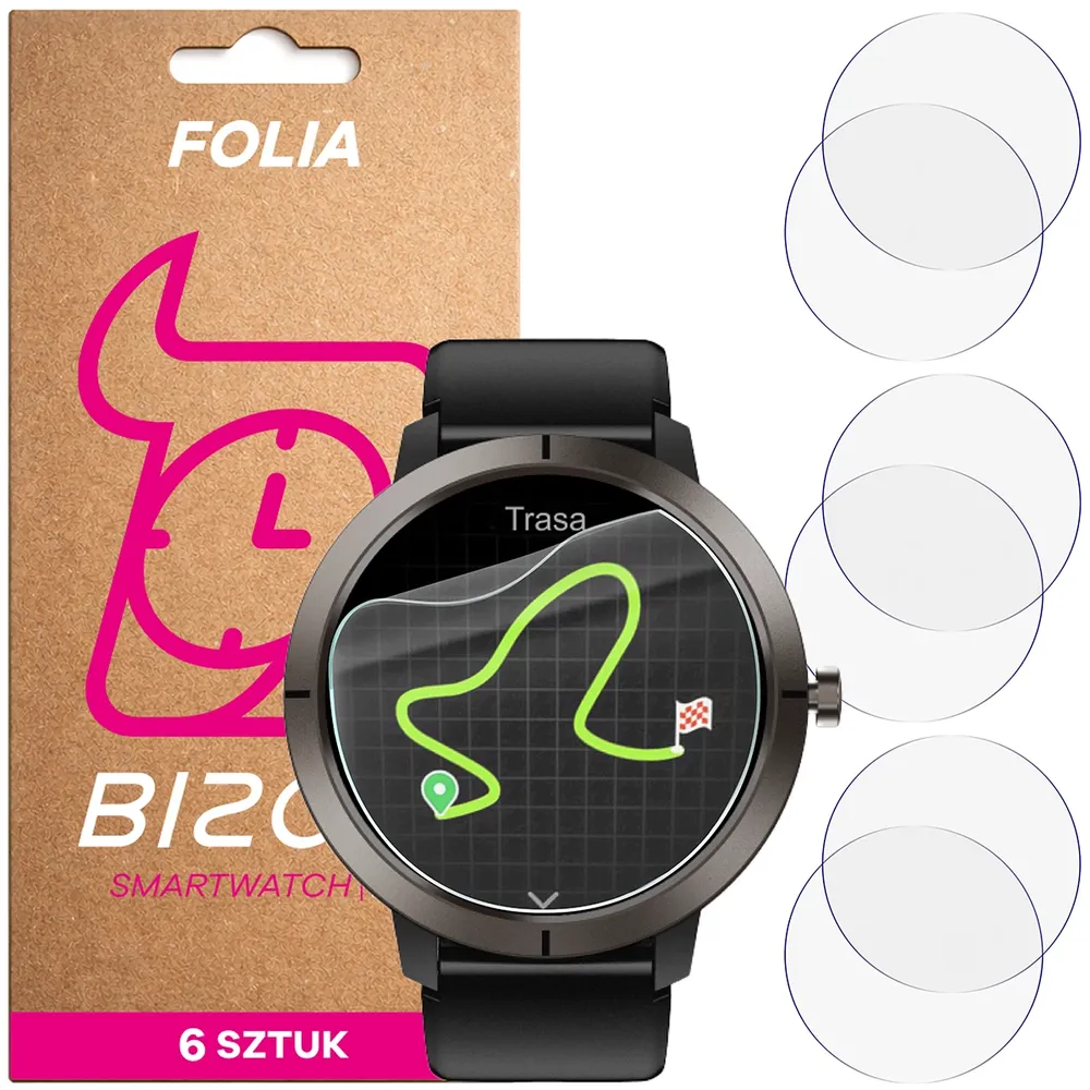 Folia hydrożelowa Bizon Watch Film HydroFlex dla Nexano DM76, Nexano NX76