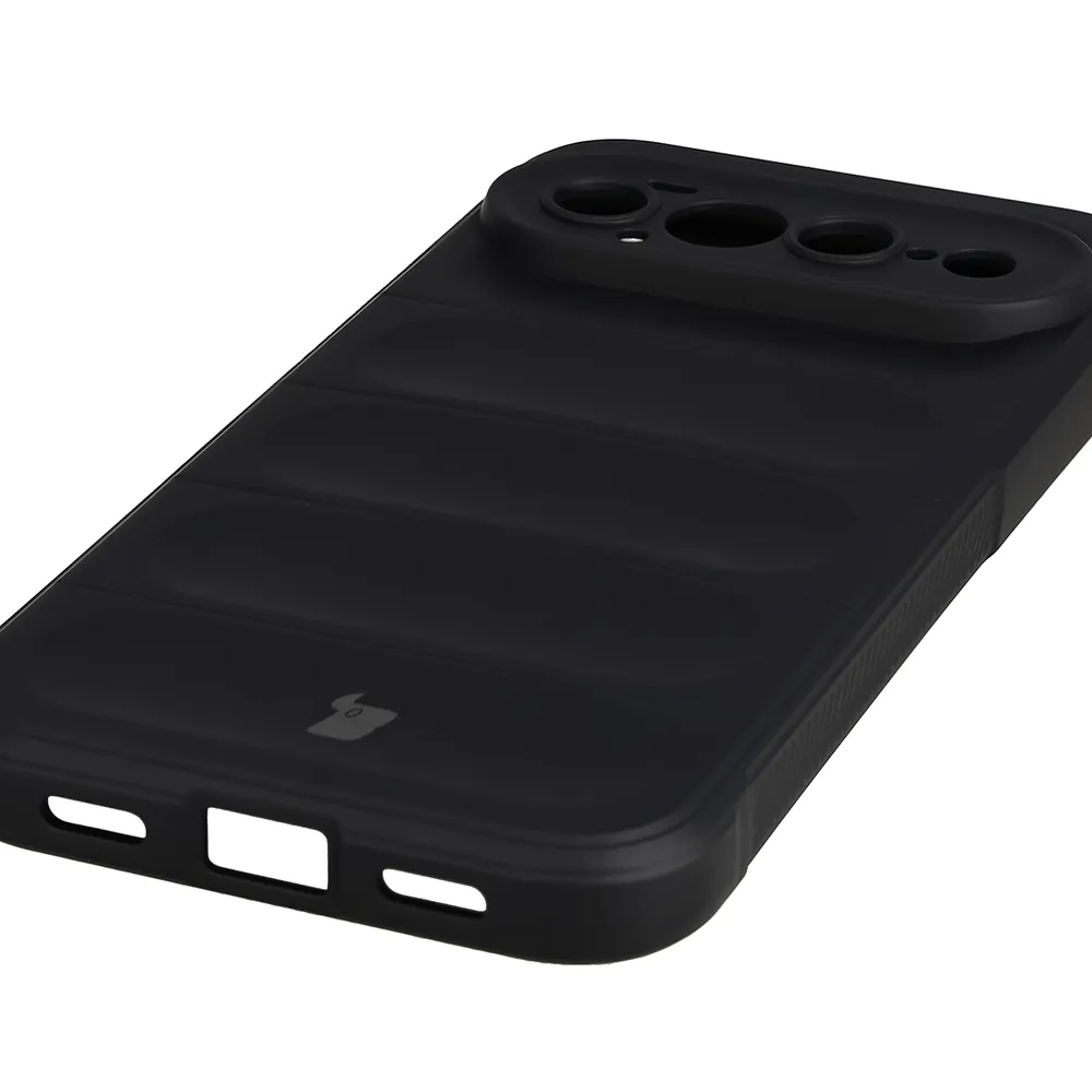 Precyzyjne wycięcia i kompatybilność z ładowaniem indukcyjnym w etui Bizon Case Tur do Google Pixel 11 Pro XL