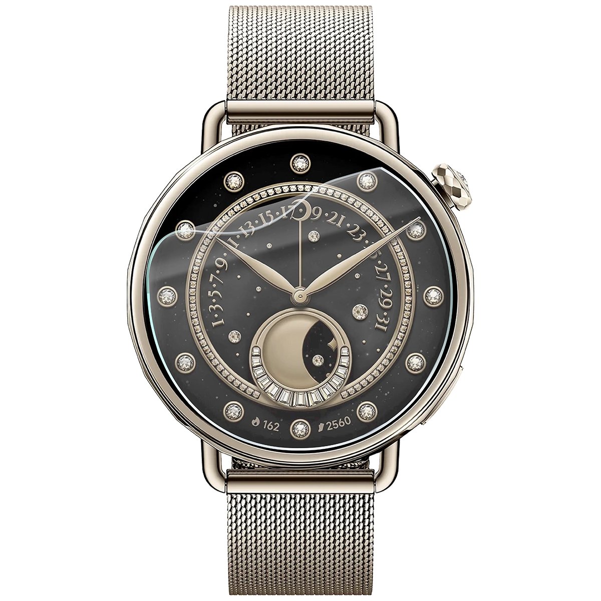 Folia hydrożelowa Bizon Watch Film HydroFlex do Xiaomi Watch S4 41mm na zegarku