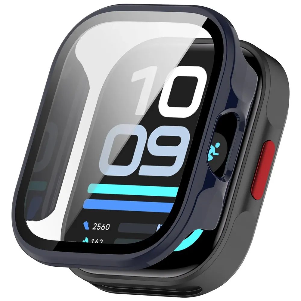 Wizualizacja nakładania etui Bizon Case Watch Adamo do Xiaomi Redmi Watch 6 Lite