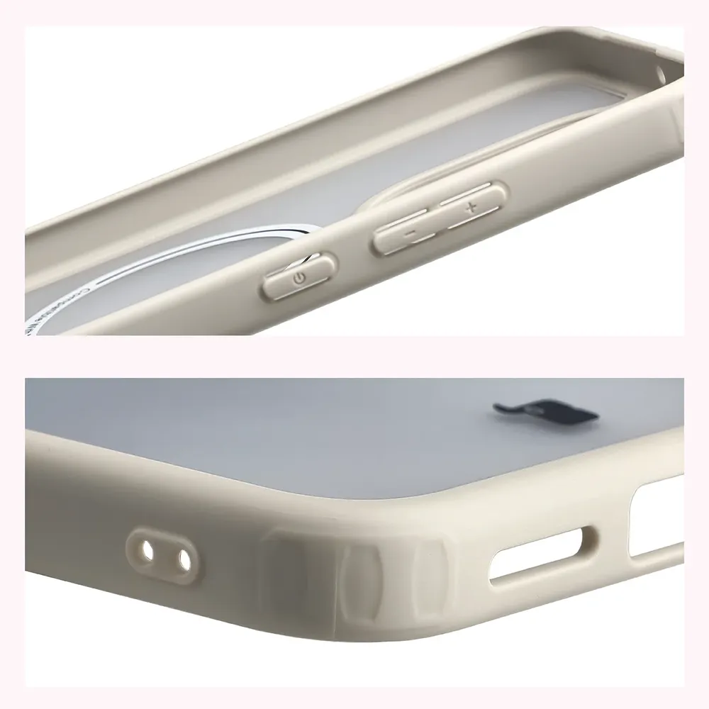 Wzmocnione narożniki i podwyższone ranty ekranu w etui Bizon Case MatteO do Xiaomi Redmi Note 17 Pro 5G