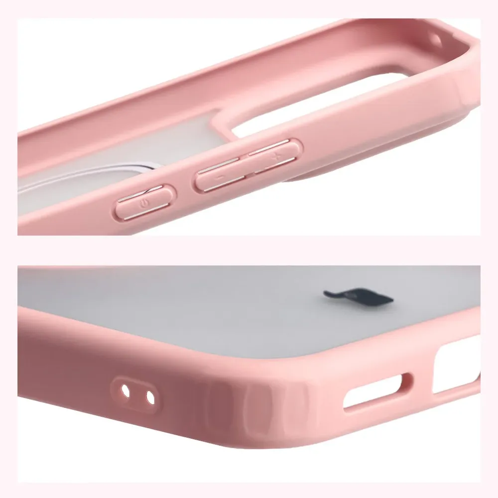 Wzmocnione narożniki i podwyższone ranty ekranu w etui Bizon Case MatteO do Xiaomi POCO F9 Ultra