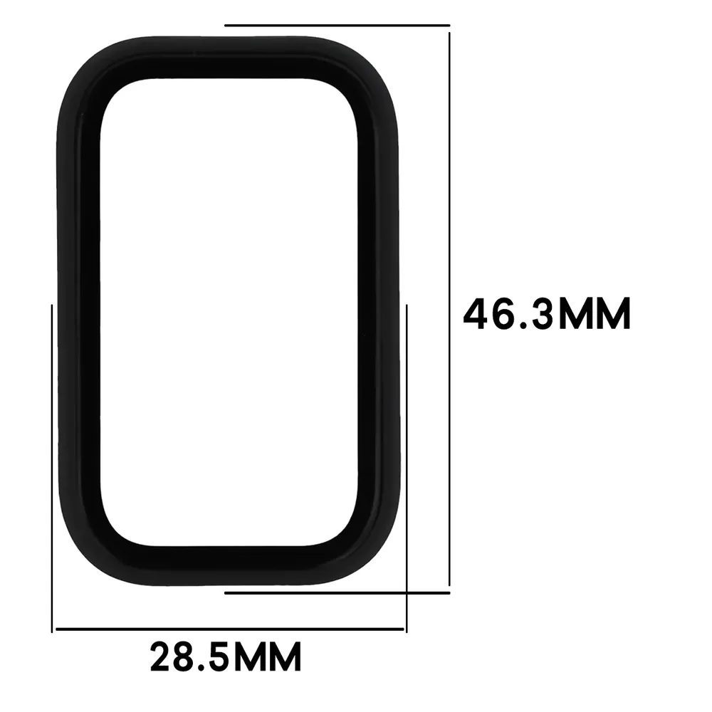 Wymiary etui Bizon Case Watch Adamo do Xiaomi Smart Band 11 Active