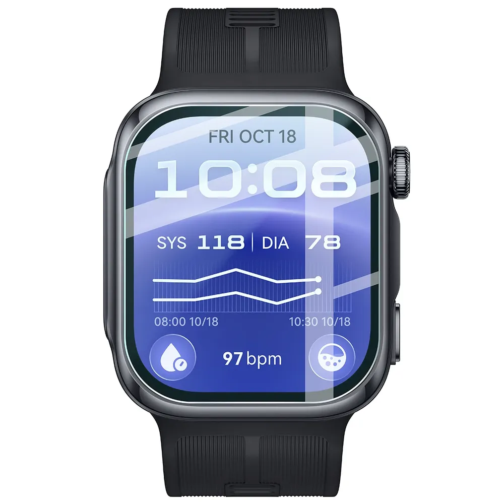 Wymiary szkła Bizon Watch Glass Clear do Huawei Watch D3