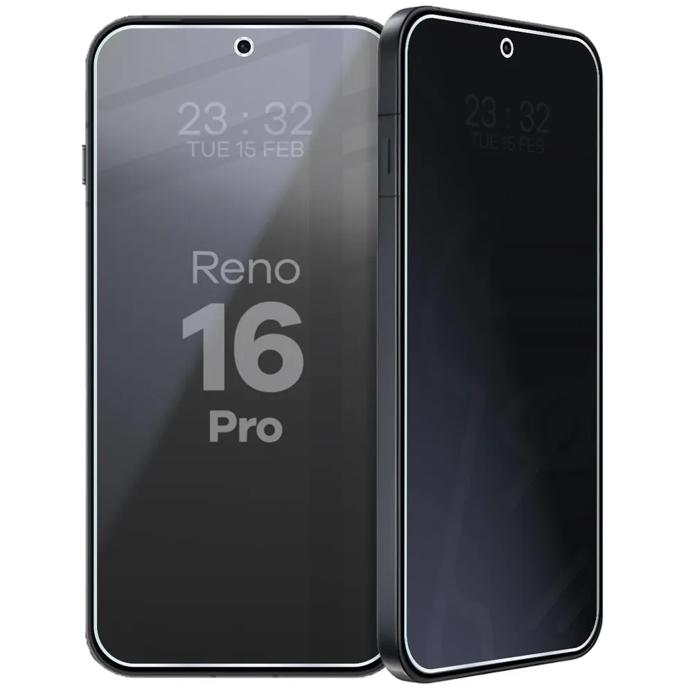 Szkło hybrydowe prywatyzujące Bizon Hybrid Shadow do OPPO Reno16 Pro