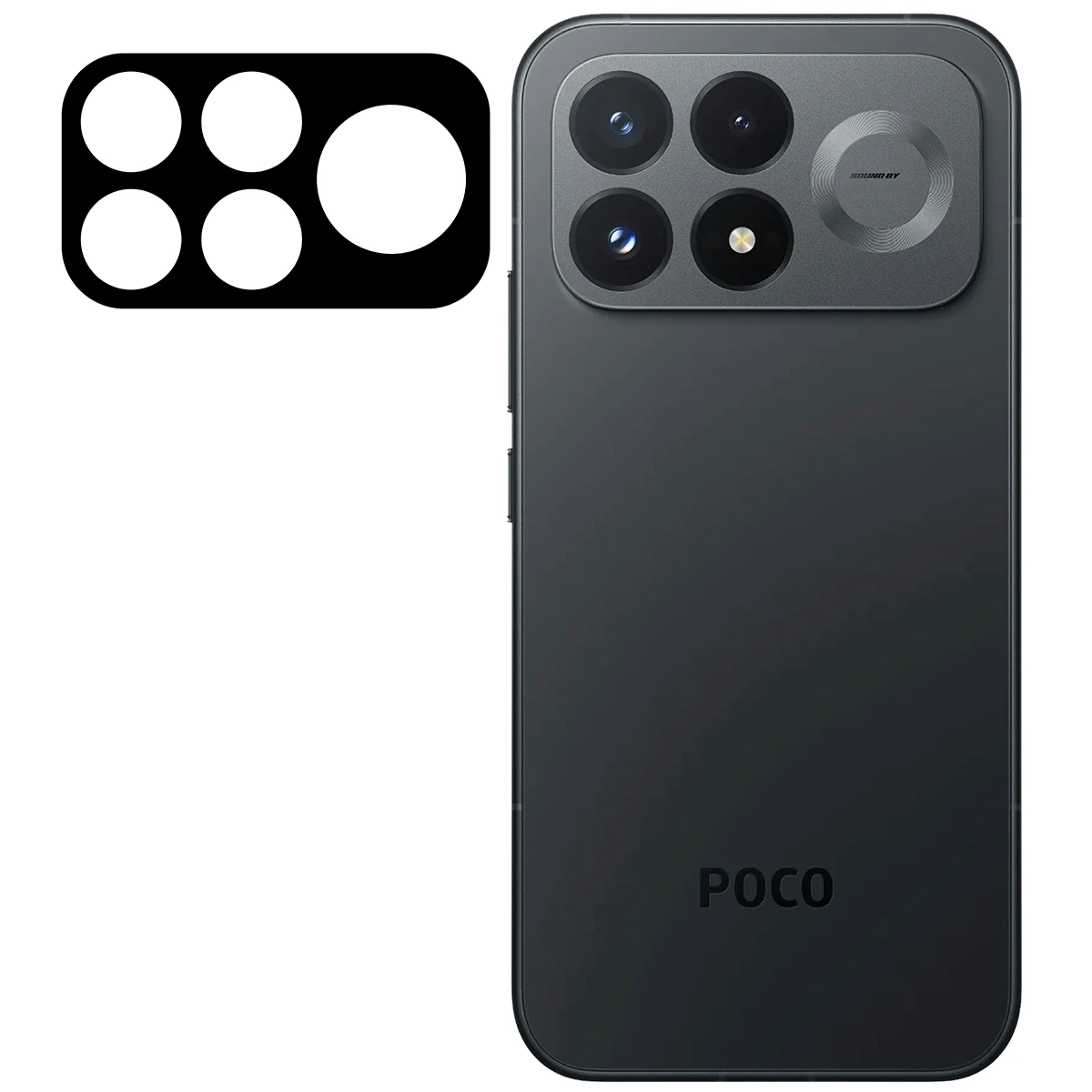 Szkło na aparat Bizon Glass Lens do Xiaomi POCO F9 Pro