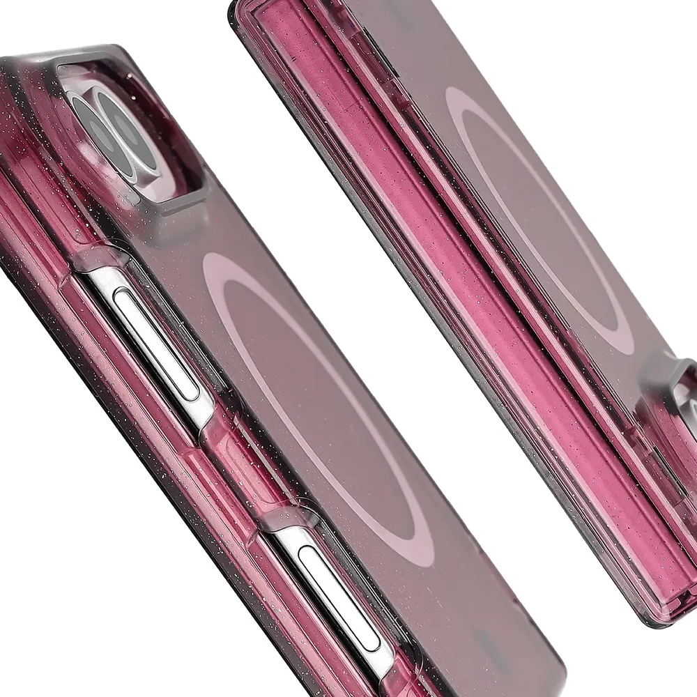 Konstrukcja etui Bizon Case SparklO do iPhone Duo