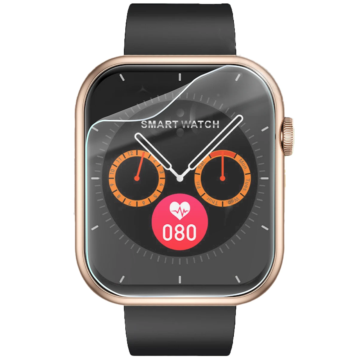 Folia hydrożelowa Bizon Watch Film HydroFlex do JG Smart QX7 Pro na zegarku